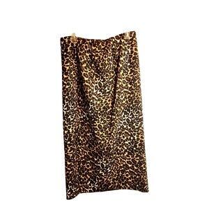 New York Clothing Company NYCC Skirts Cheetah Leopard Print  Size M